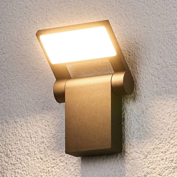 Lucande Applique d’extérieur LED flexible Marius LUCANDE