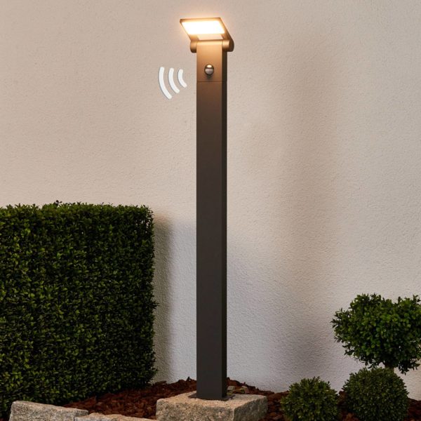 Lucande Jolie borne lumineuse Marius avec capteur, 100 cm LUCANDE