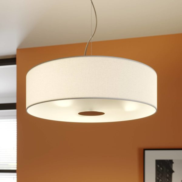 Lindby Suspension Josia élégante blanche LINDBY