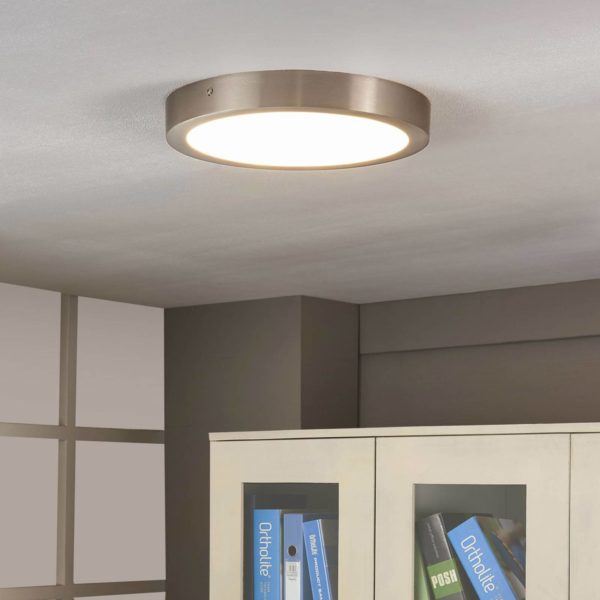 Lindby Milea – plafonnier LED de forme ronde LINDBY