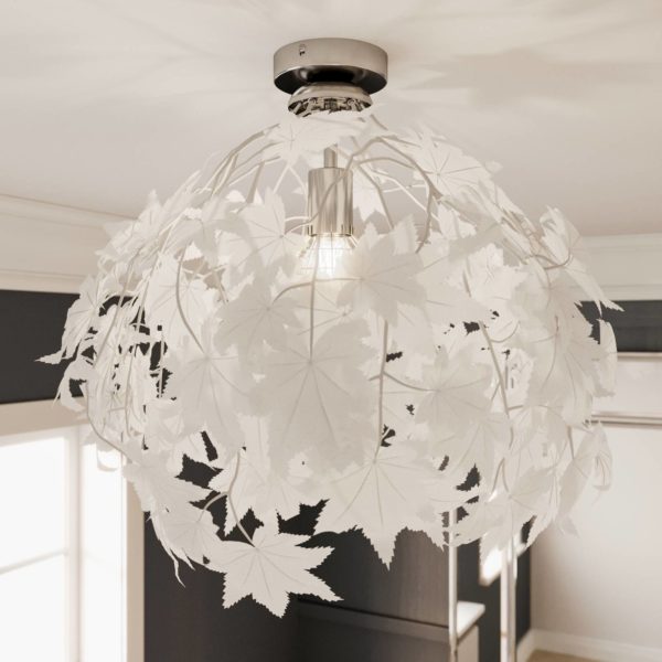 Lindby Plafonnier Maple avec joli décor de feuilles LINDBY