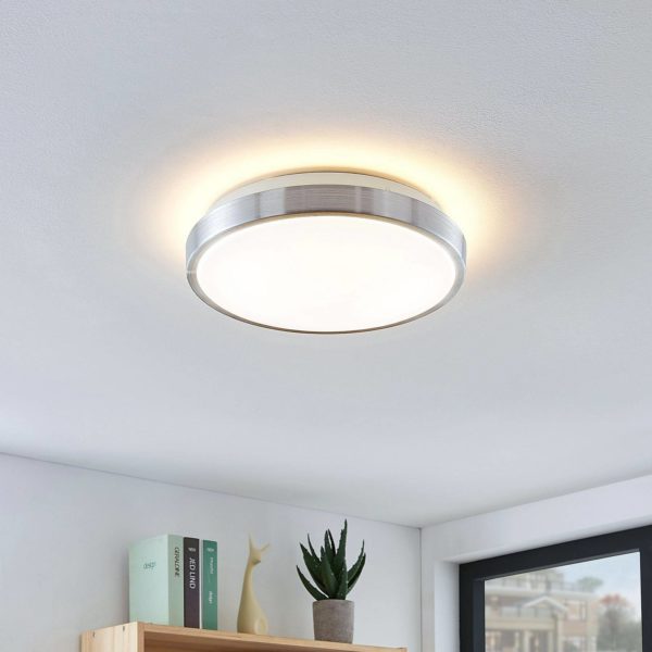 Lindby Emelie plafonnier LED, rond, 27 cm LINDBY