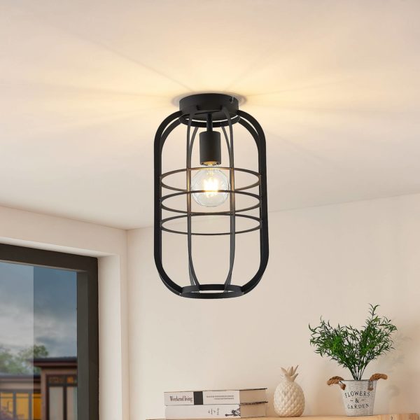 Lindby Keara plafonnier au design de cage LINDBY