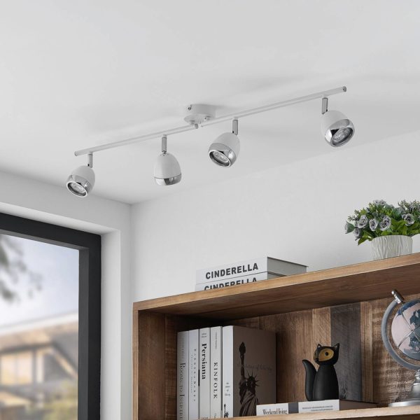 Lindby Khaled spot pour plafond, à 4 lampes LINDBY