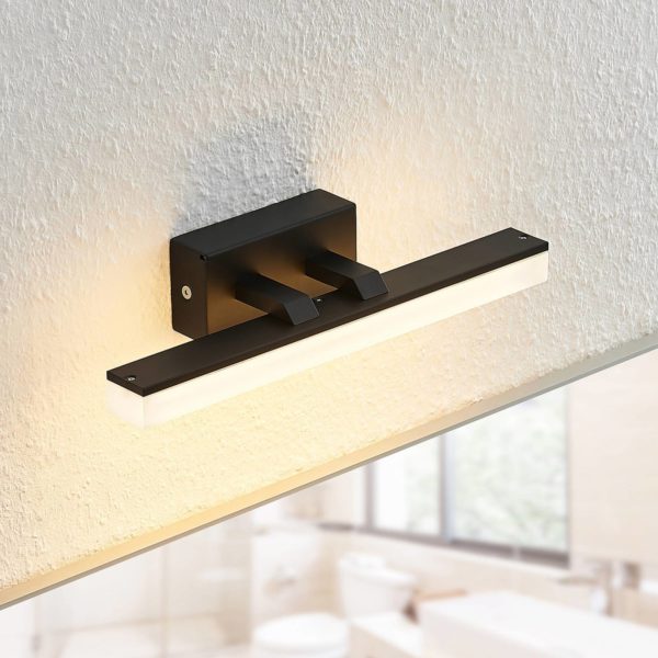 Lucande Lisana applique LED, IP44, 32 cm LUCANDE