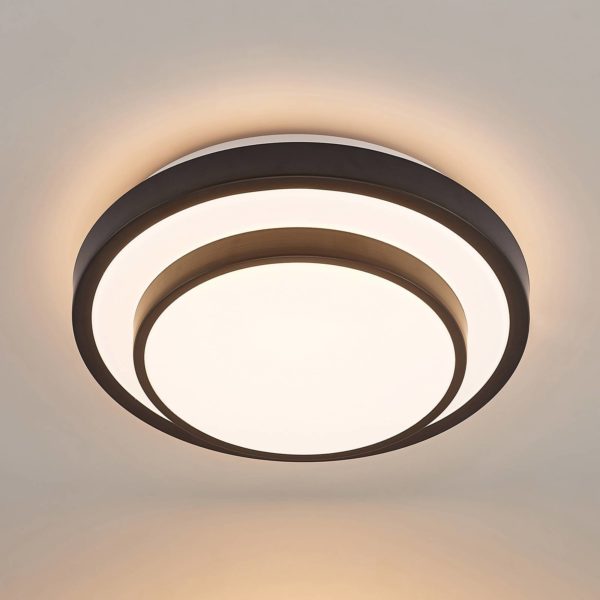 Lindby Youri plafonnier LED, 29,5 cm LINDBY
