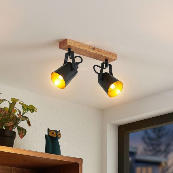 Lindby Kimban spot pour plafond à 2 lampes LINDBY