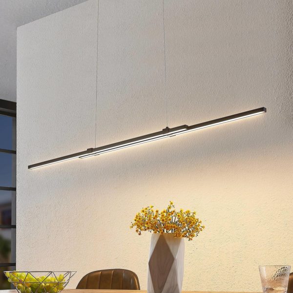 Lucande Tarium suspension LED en aluminium LUCANDE