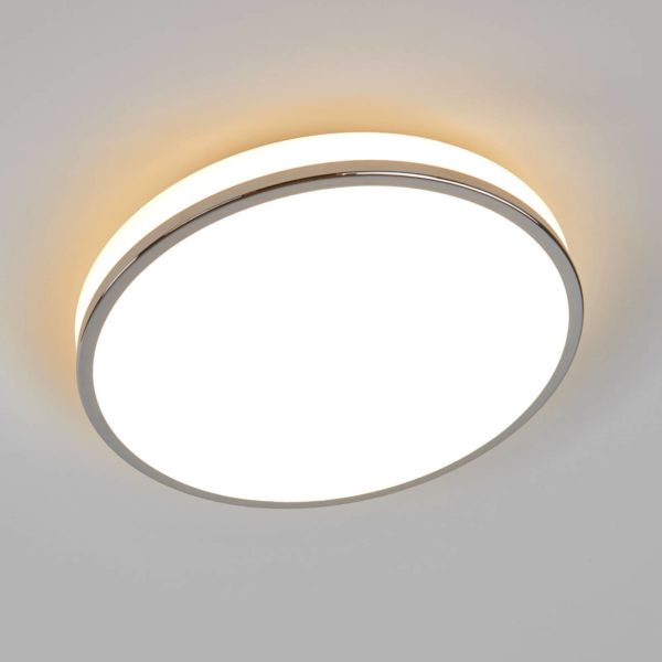 Lindby Plafonnier LED pour salle de bain Lyss LINDBY