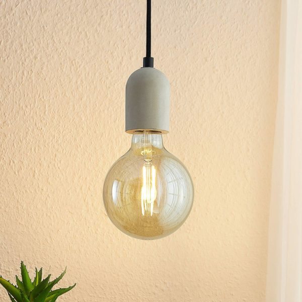 Lindby Archita suspension, grise, noire LINDBY