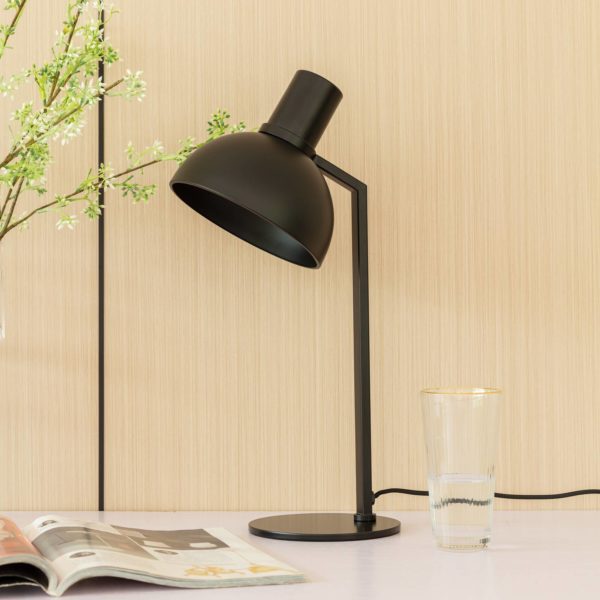 Lucande Mostrid lampe à poser en fer noir LUCANDE