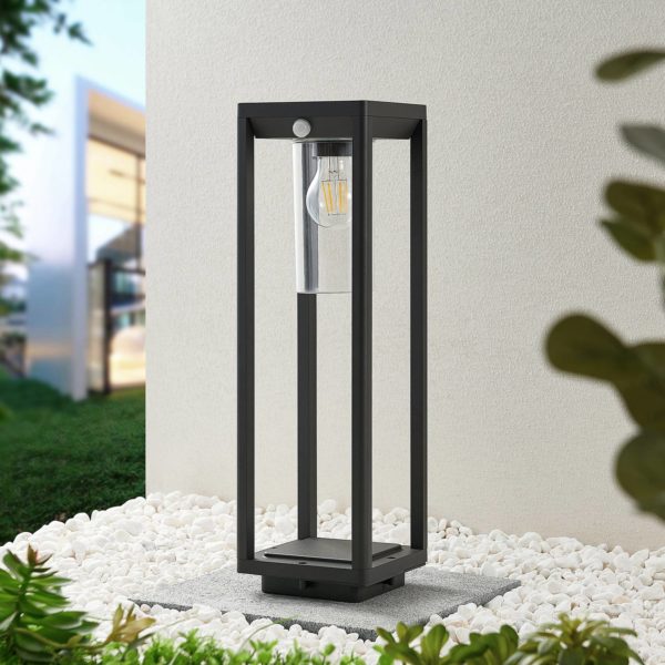 Lindby Abilum potelet, gris foncé, 50 cm LINDBY