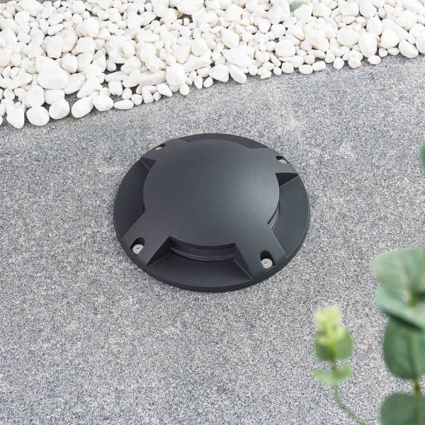 Lindby Cormac lampe de sol LED, à 4 lampes LINDBY