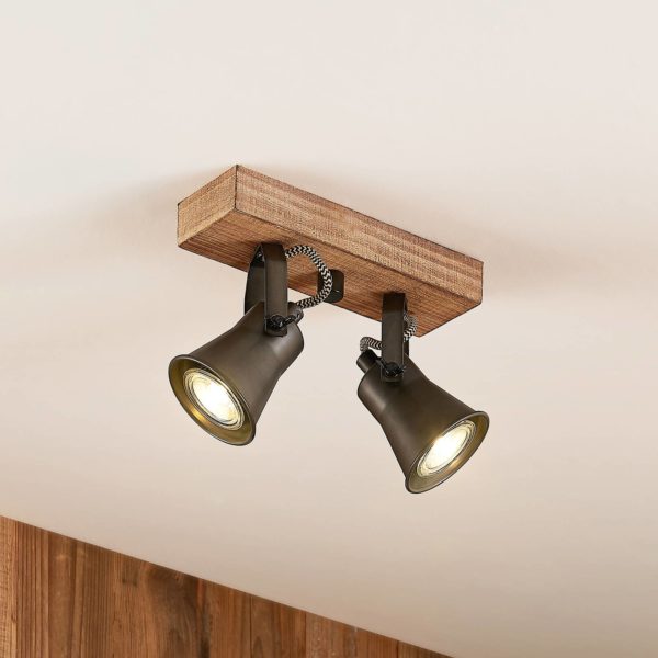 Lindby Grandesa spot pour plafond, à 2 lampes LINDBY