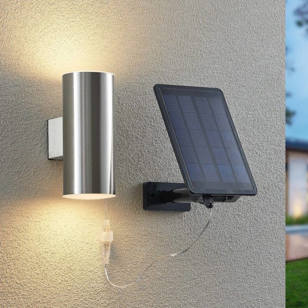 Lindby Maurun applique solaire LED