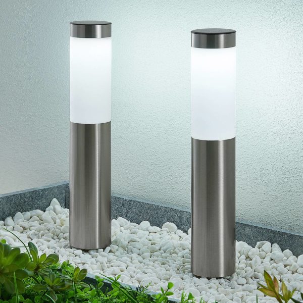 Lindby Sirita lampe solaire à piquet LED, lot de 2 LINDBY