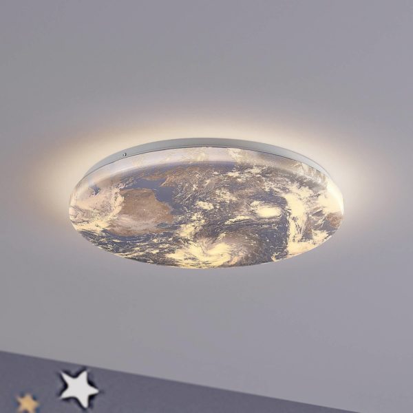 Lindby Gaios plafonnier LED, CCT, dimmable LINDBY