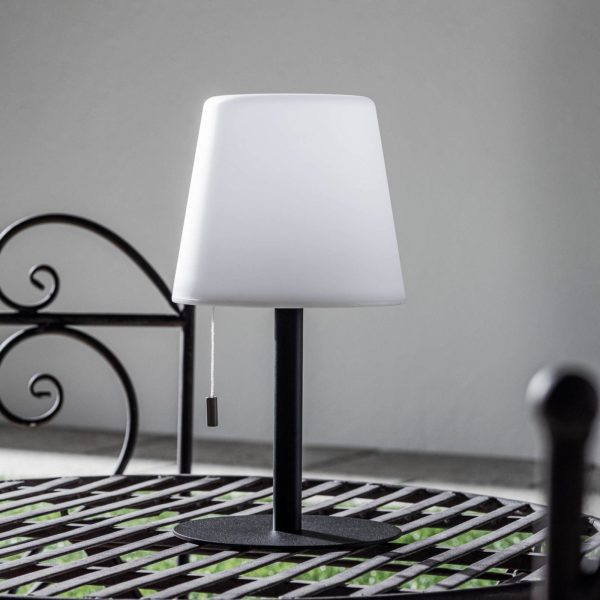 Lindby Lampe de table à LED rechargeable Ragnaris, USB, RGBW, intensité LINDBY