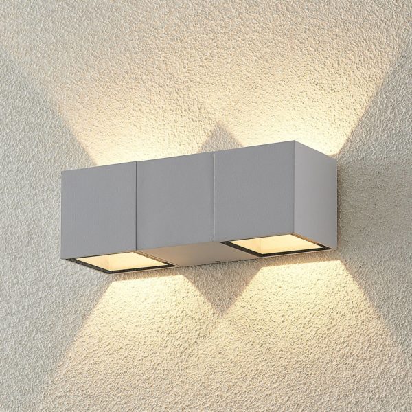 ELC Vanda applique d’extérieur LED, blanche ELC