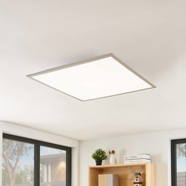 Lindby Stenley panneau LED, CCT, 59 cm x 59 cm LINDBY