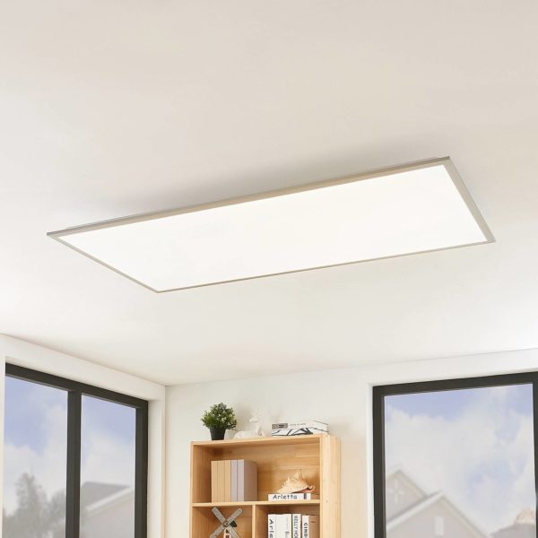 Lindby Stenley panneau LED, CCT, 119 cm x 59 cm LINDBY