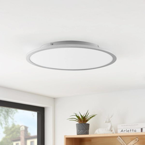 Lindby Narima plafonnier LED, 4 000 K, Ø 50 cm LINDBY