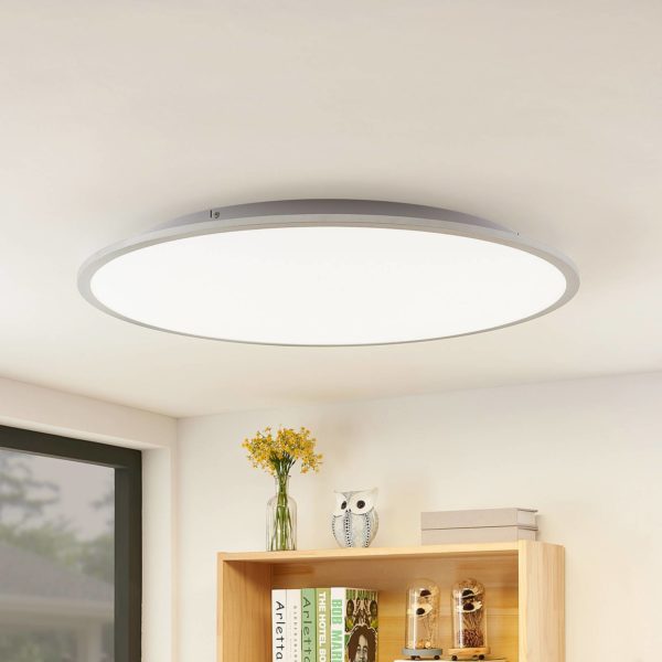 Lindby Narima plafonnier LED, 4 000 K, Ø 80 cm LINDBY