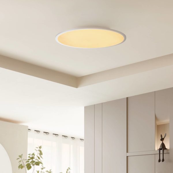 Lindby Narima plafonnier LED, CCT, Ø 60 cm LINDBY