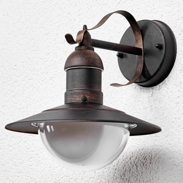 Lindby Applique d’extérieur LED Clea aspect antique LINDBY
