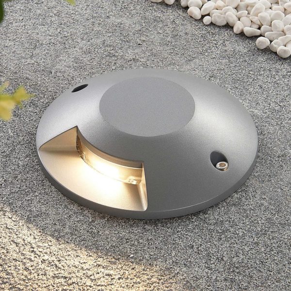 Lucande Jeffrey lampe de sol LED à 1 lampe LUCANDE