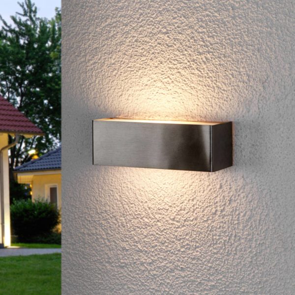 Lindby Applique LED Alicja en inox LINDBY