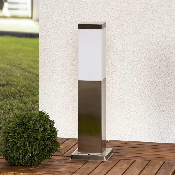 Lindby Luminaire pour socle Lorian en inox LINDBY
