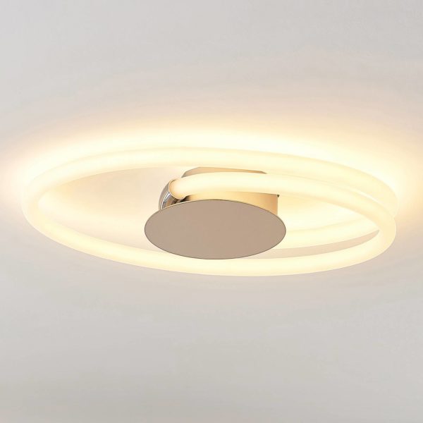 Lucande Ovala plafonnier LED, 53 cm LUCANDE