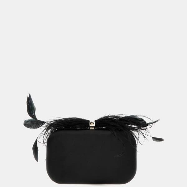 Pochette Keyah Plumes – Guess