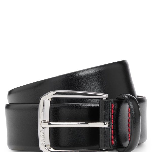 Ceinture en cuir italien avec boucle logotée – Hugo Boss