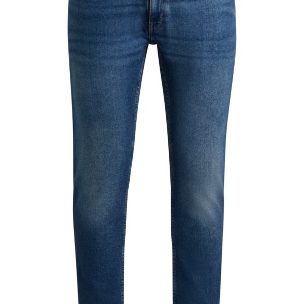 Hugo Boss Jean Extra Slim Fit en denim stretch stone-washed bleu marine