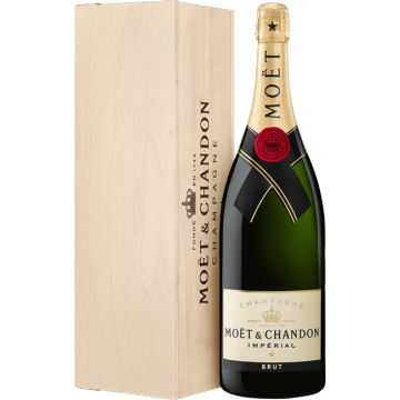 Champagne Moët & Chandon – Brut Impérial – Jéroboam – Caisse Bois