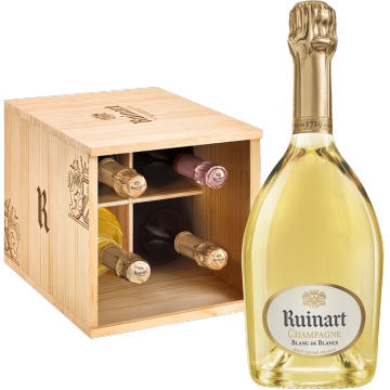 Champagne Ruinart – Caisse – Cave Découverte