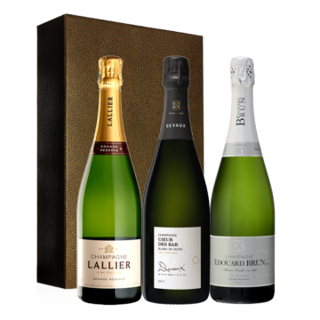 Coffret Trio – 90+/100 Parker 100% Champagne