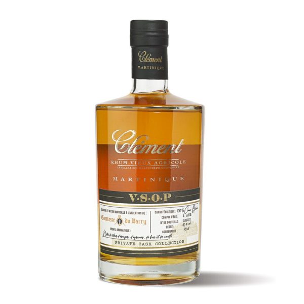 Rhum CLÉMENT AOC Rhum Vieux Agricole Martinique-Comtesse du Barry