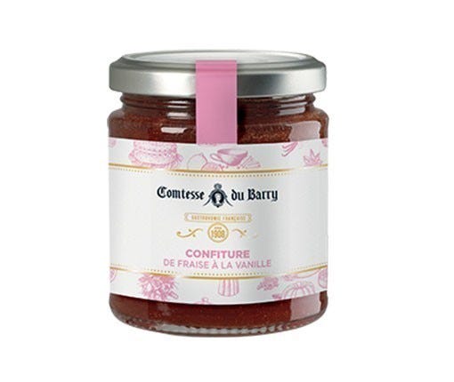Confiture Extra des Pyrénées – Fraise à la vanille-Comtesse du Barry