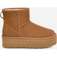 Botte UGG Classic Mini à plateforme pour femme | UGG UE in Brown, Taille 36, Daim