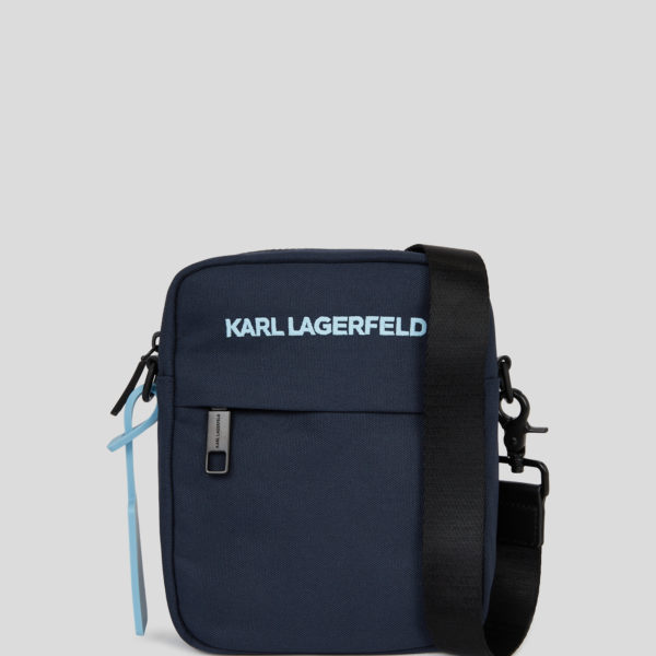 Karl Lagerfeld, Sac Bandoulière K/pass, Homme, Iris Noir, Taille: X00 Karl Lagerfeld