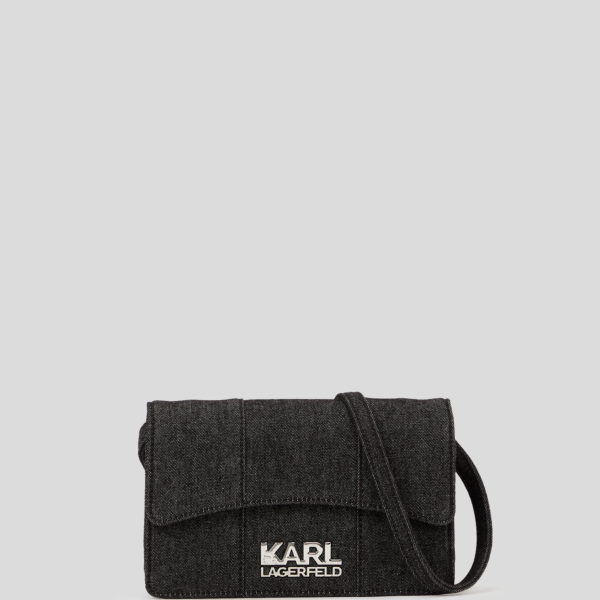 Karl Lagerfeld, Sac Porté Épaule En Denim K/stone, Femme, Denim, Taille: X00 Karl Lagerfeld