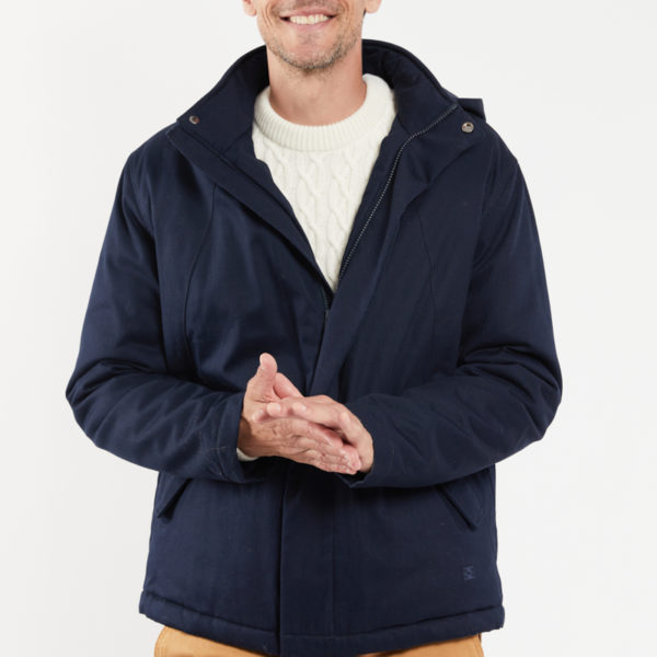 ARMOR-LUX Blouson déperlant Homme Marine deep 2XL