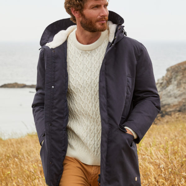 ARMOR-LUX Parka doublée Héritage Homme Rich Navy XL