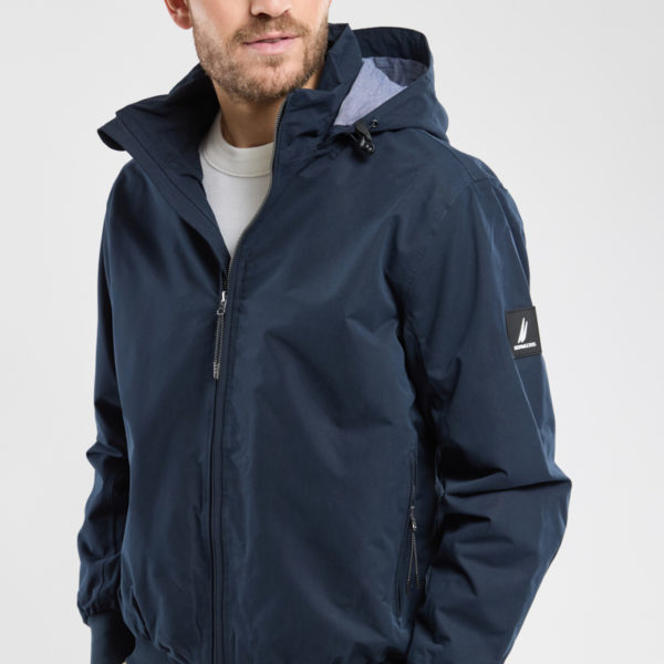 BERMUDES Blouson imperméable HIKING Homme NAVY S