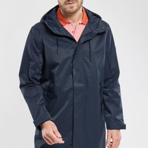 BERMUDES Parka longue imperméable HONDURAS Homme NAVY XXXL