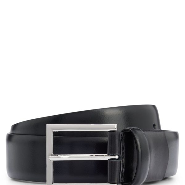 Ceinture en cuir Dressletic avec partie élastique invisible – Hugo Boss