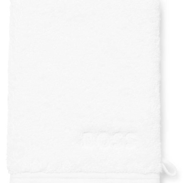Gant de toilette en coton de la mer Égée avec logo brodé – Hugo Boss